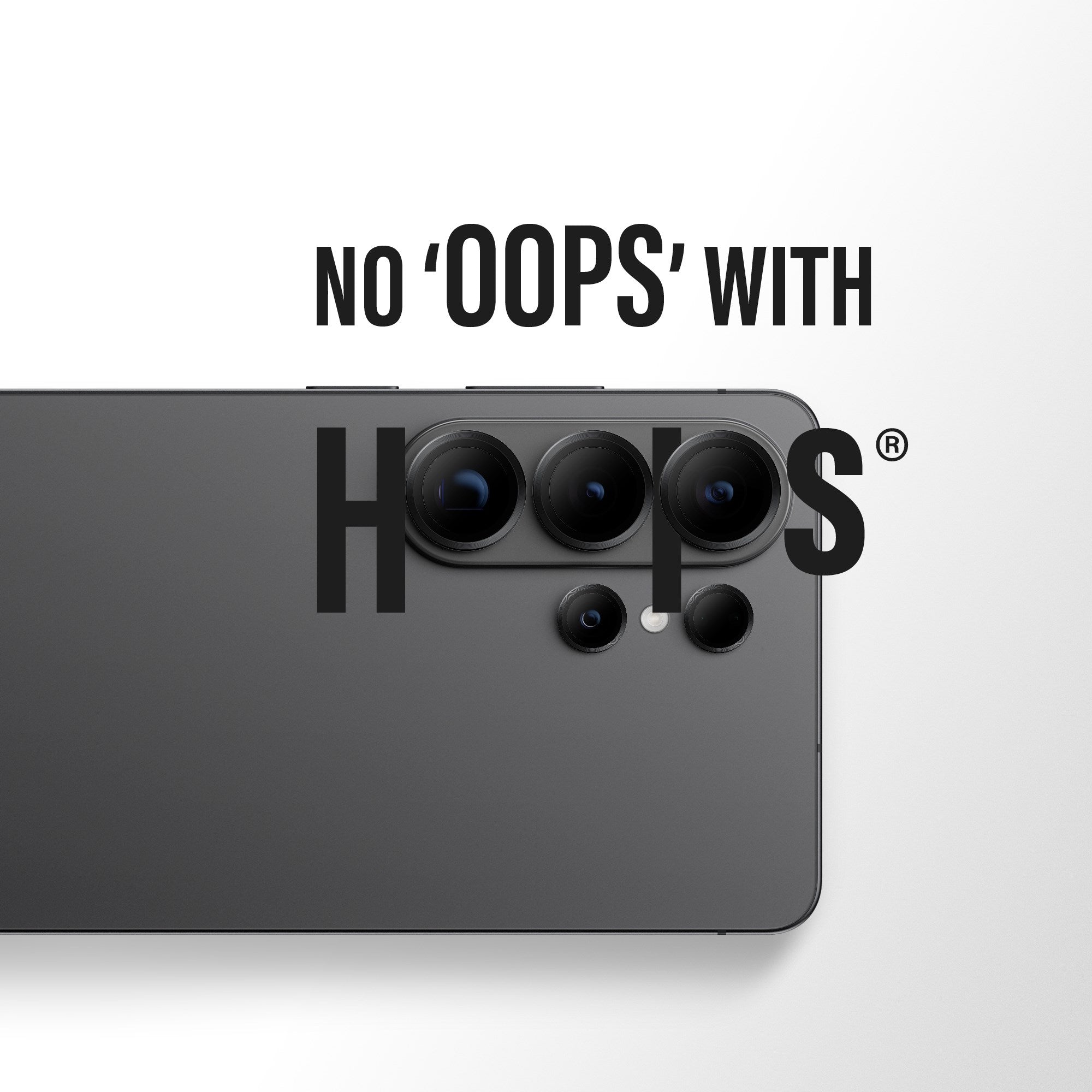 PanzerGlass® Hoops® Camera Lens Protector Black Samsung Galaxy S26 Ultra